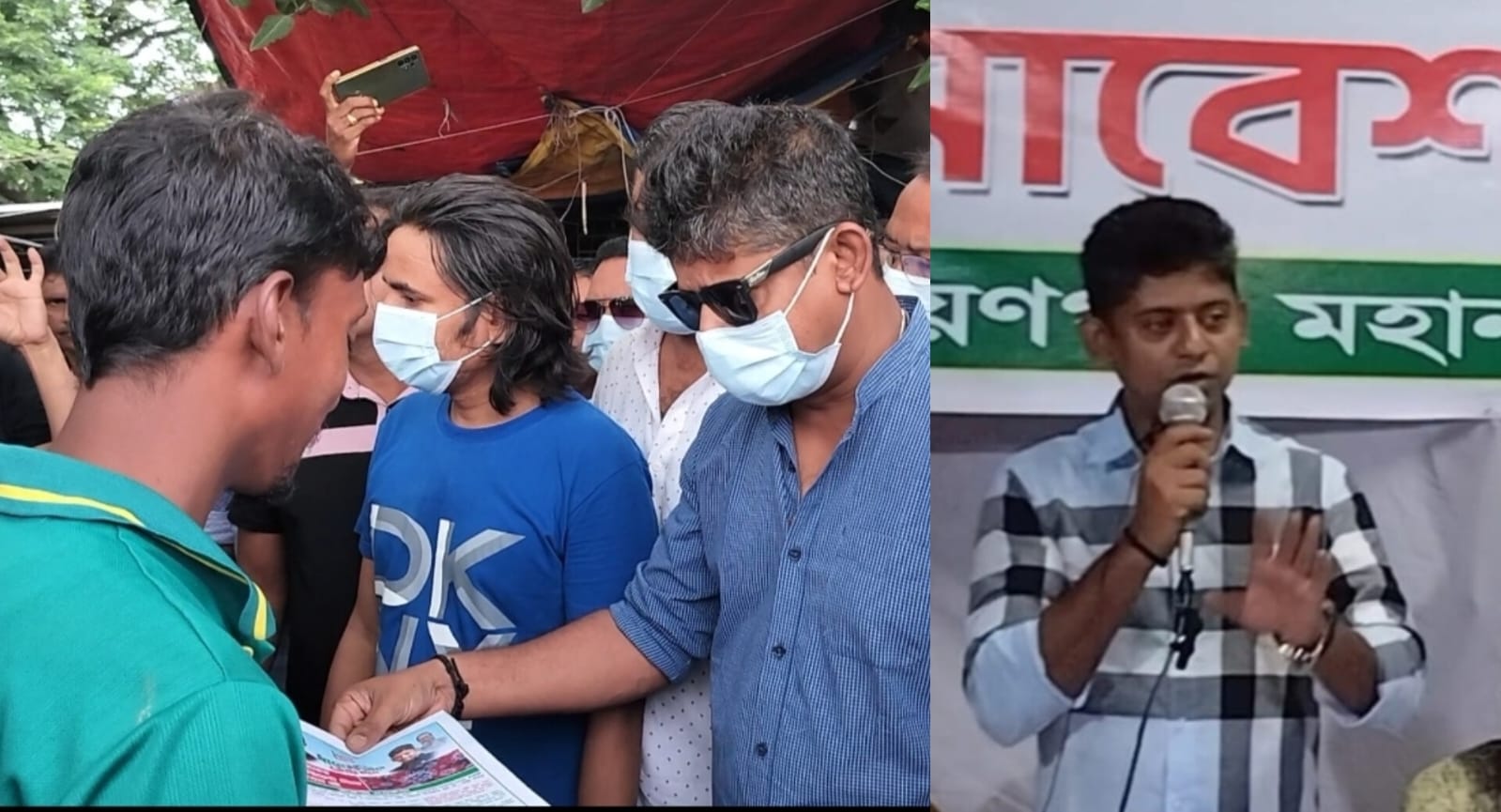 বিএনপির ভারপ্রাপ্ত চেয়ারম্যান তারেক রহমানের নির্দেশনায় রাষ্ট্র কাঠামো মেরামতের ৩১ দফা বাস্তবায়ন এবং করোনার নতুন ভ্যারিয়েন্ট সম্পর্কে সনাতন ধর্মাবলম্বী নিয়ে জনসচেতনতার লক্ষ্যে আলোচনা সভা, মাস্ক ও লিফলেট বিতরণ কর্মসুচী পালন করেছে নারায়ণগঞ্জ মহানগর বিএনপির যুগ্ম আহ্বায়ক ও নাসিক ২৩নং ওয়ার্ড সাবেক কাউন্সিলর আবুল কাউছার আশা।