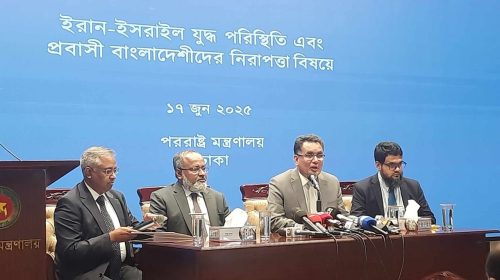 তেহরানে বাংলাদেশিদের নিরাপত্তা নিয়ে উদ্বিগ্ন সরকার
