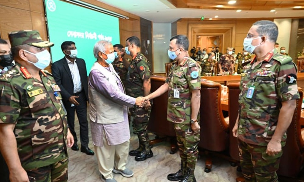 সেনা সদর নির্বাচনী পর্ষদের উদ্বোধন করলেন, প্রধান উপদেষ্টা